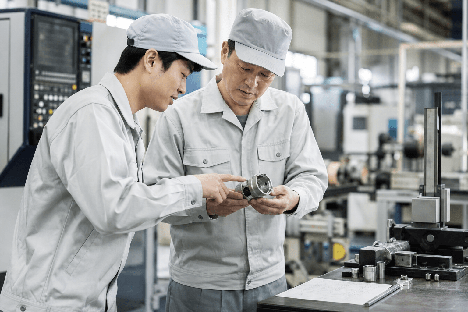 検査や判定の基準を、全拠点で同じにする