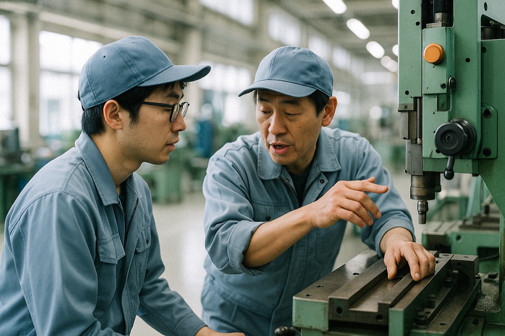 教える人が限られ、OJTに時間を奪われる