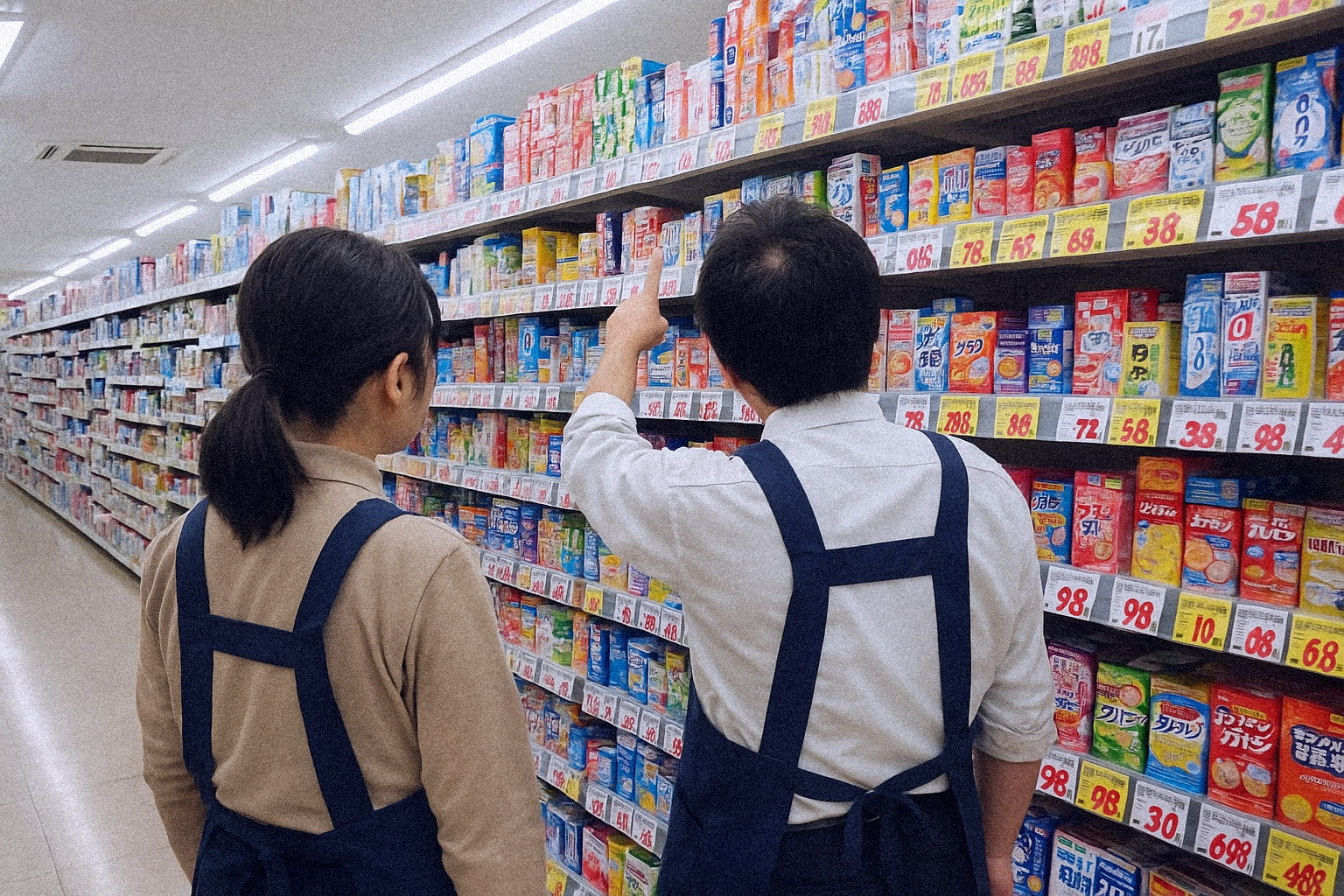 店舗ごとに、接客・作業がバラバラ